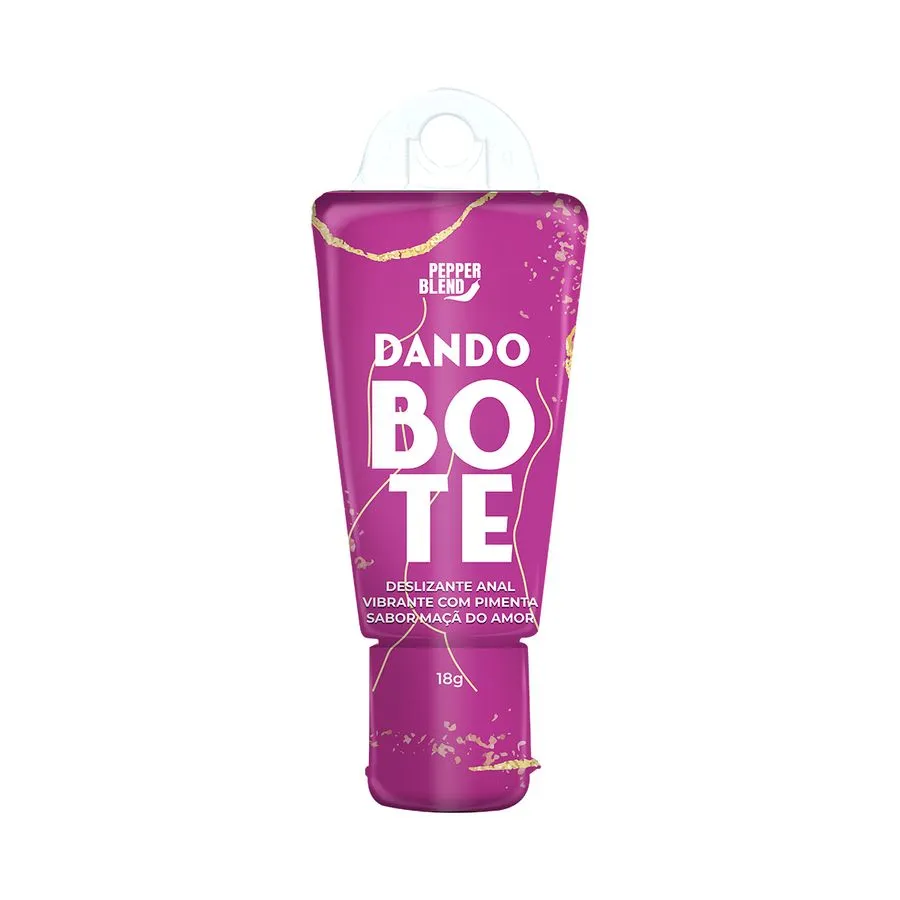 Gel Funcional Beijável Anestésico Anal 18g Pepper Blend - DANDO BOTE