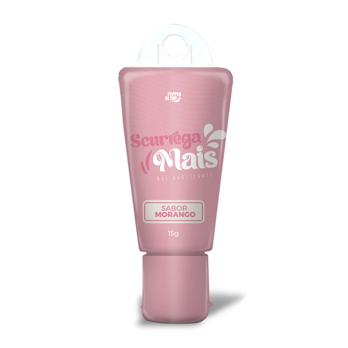 Gel Comestível Scurrega Mais 15g Pepper Blend MORANGO