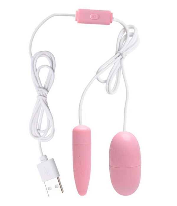 Vibrador Duplo Bullets na cor Rosa com 12 Modos de Vibração - Imagem 4