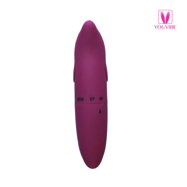 Vibrador Golfinho Ponto G Aveludado Disponível em Várias Cores com 1 Modo de Vibração - Imagem 48