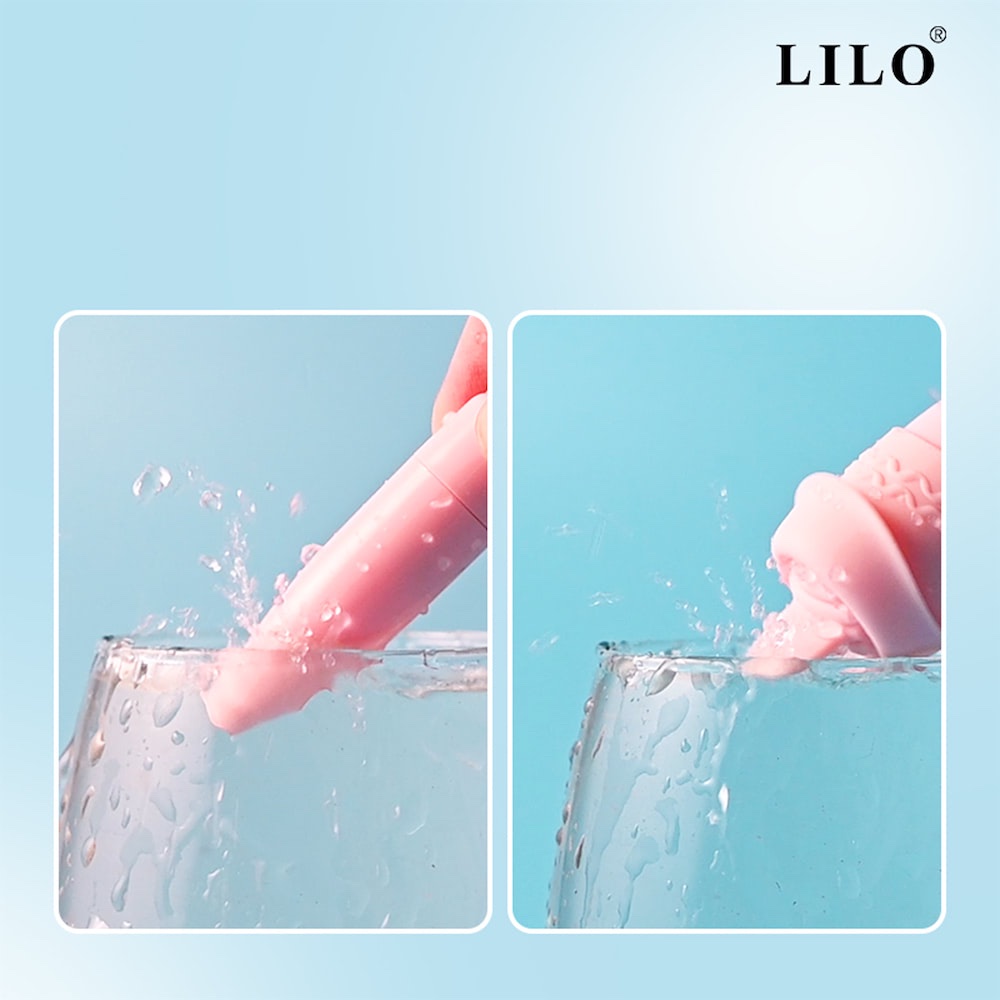 Vibrador Duplo Bullet e Estimulador de Clitóris com Linguinha na cor Rosa com 12 Modos de Vibração - Imagem 3