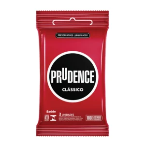 PRESERVATIVOS LUBRIFICADOS A UNIDADE PRUDENCE CLÁSSICO