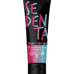Lubrificante Funcional Térmico Beijável 50g Pepper Blend SEDENTA POR ORAL CEREJA ICE