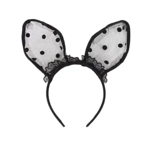 Tiara de Orelhas na cor Preta - Sexy Import