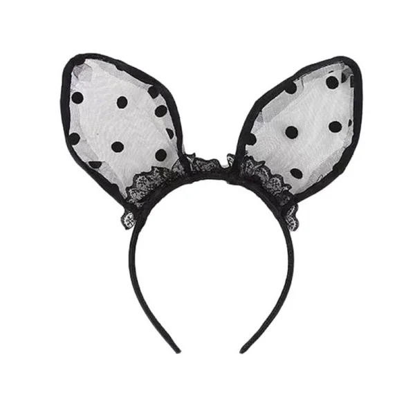 Tiara de Orelhas na cor Preta - Sexy Import
