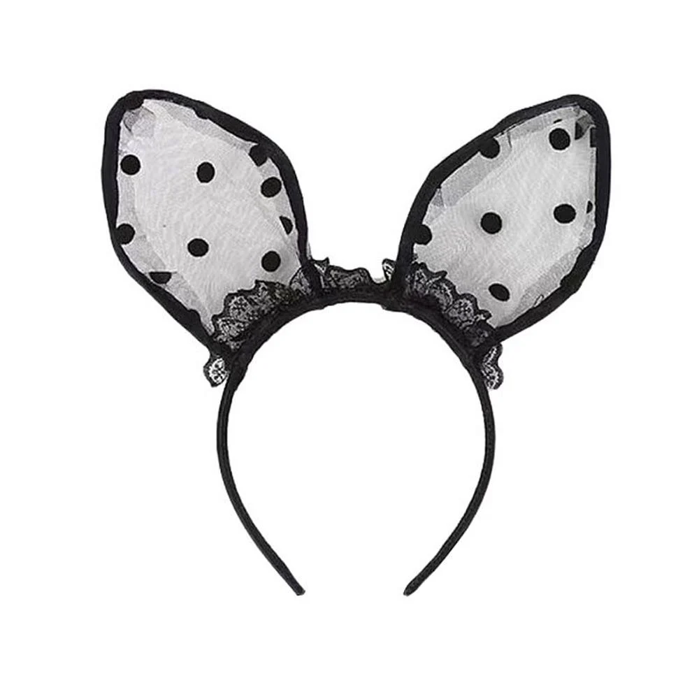 Tiara de Orelhas na cor Preta - Sexy Import