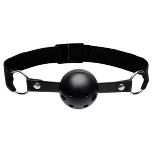 Mordaça com Bola na cor Preta - Sexy Import
