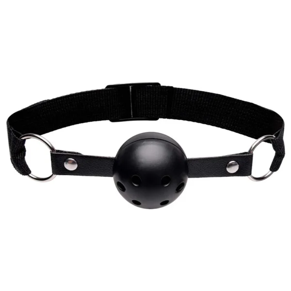 Mordaça com Bola na cor Preta - Sexy Import