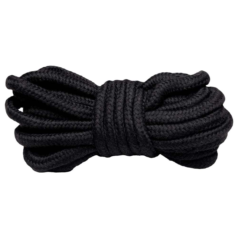 Corda Sado 5m na cor Preta - Sexy Import