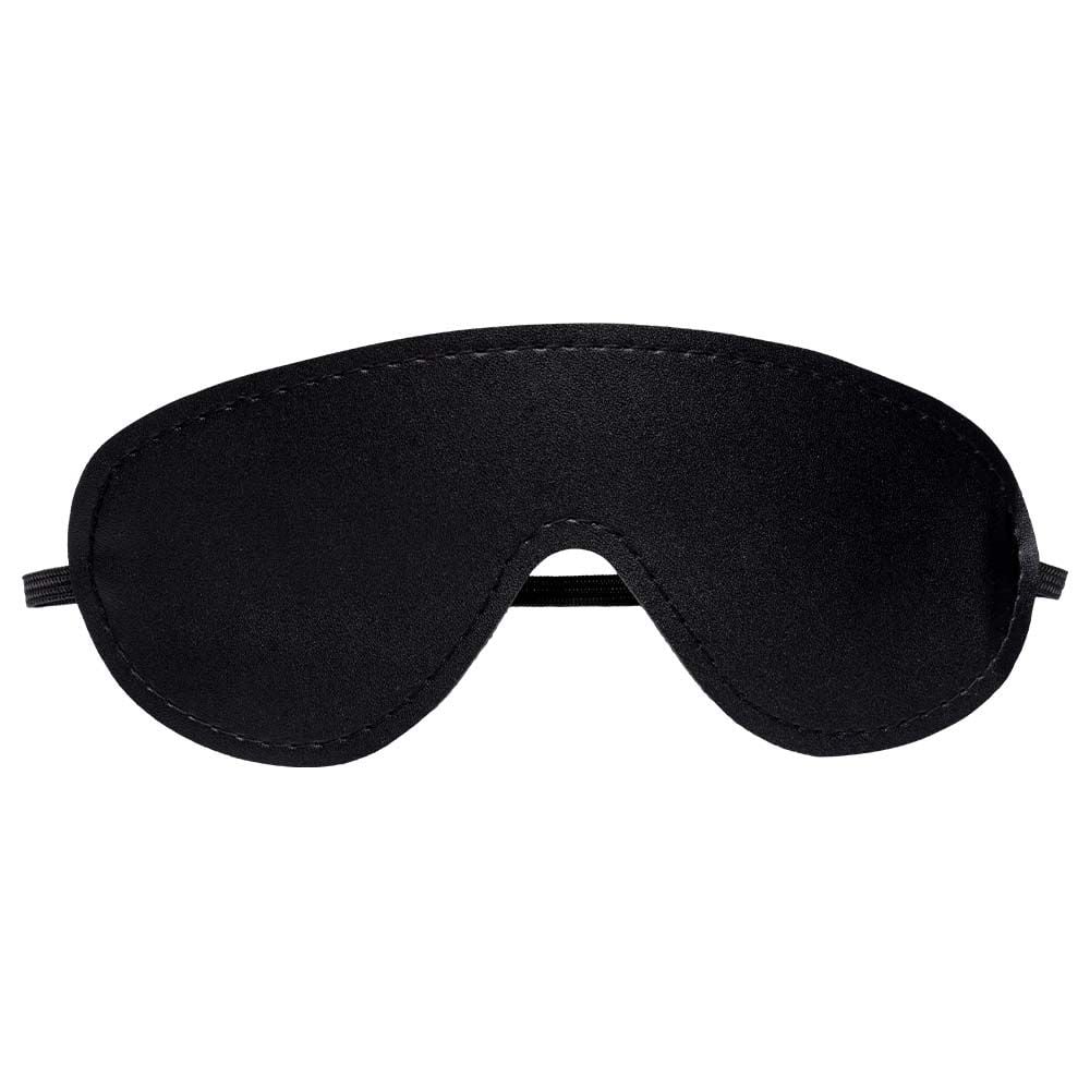 Venda de Couro Sintético e Veludo com Elástico na cor Preta - Sexy Import