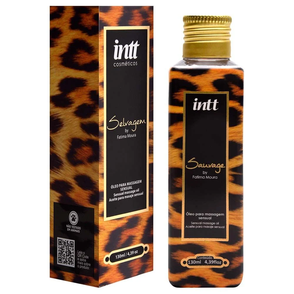 Óleo para Massagem 130ml Intt - SAUVAGE