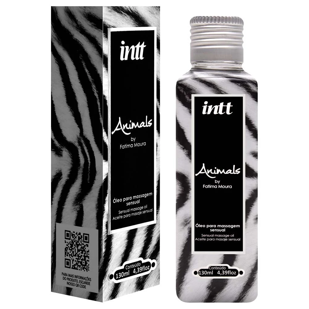 Óleo para Massagem 130ml Intt - ANIMALS