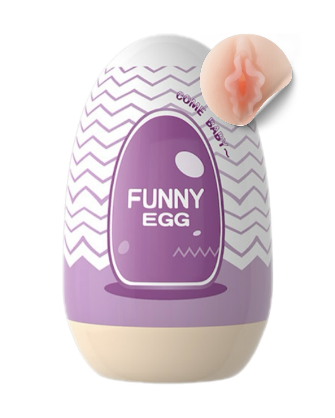 FUNNY EGG MASTURBADOR CYBERSKIN - Vagina 1