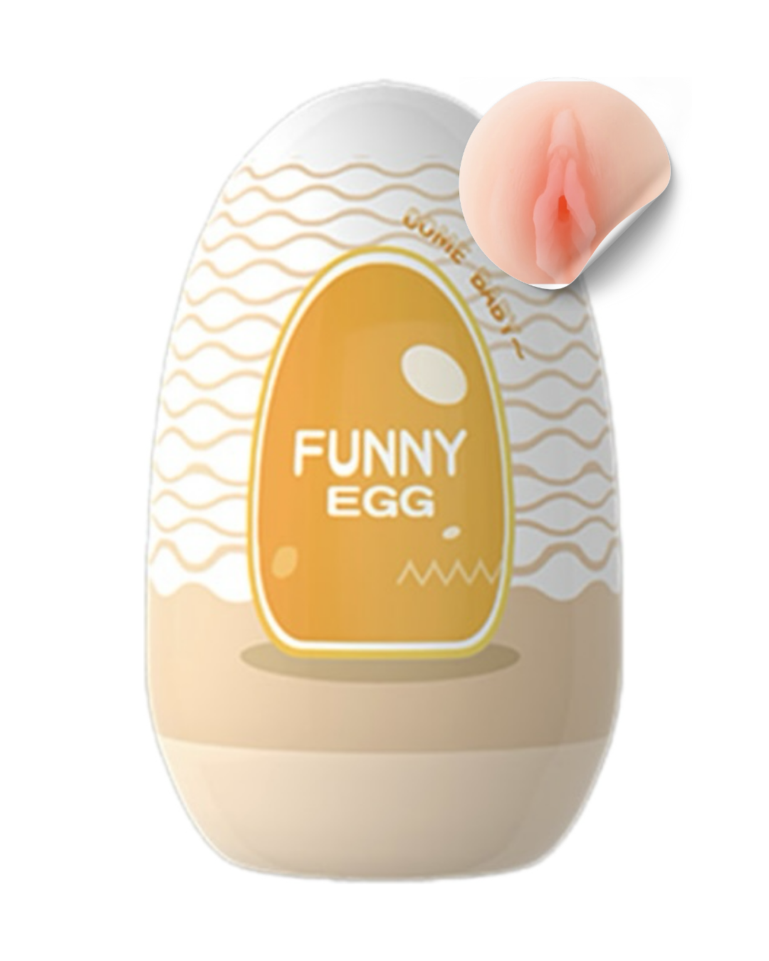 FUNNY EGG MASTURBADOR CYBERSKIN - Vagina 2