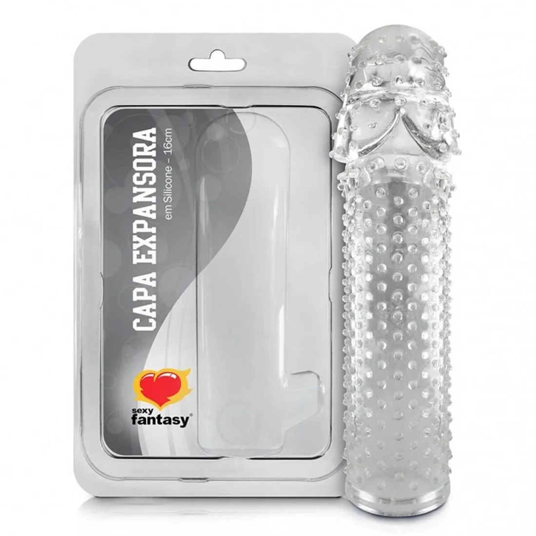 CAPA EXPANSORA INCOLOR 16CM SEXY FANTASY