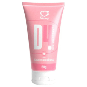 Lubrificante D4 Neutro 60g Sexy Fantasy - ÁCIDO HIALURÔNICO