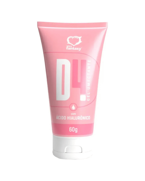 Lubrificante D4 Neutro 60g Sexy Fantasy - ÁCIDO HIALURÔNICO