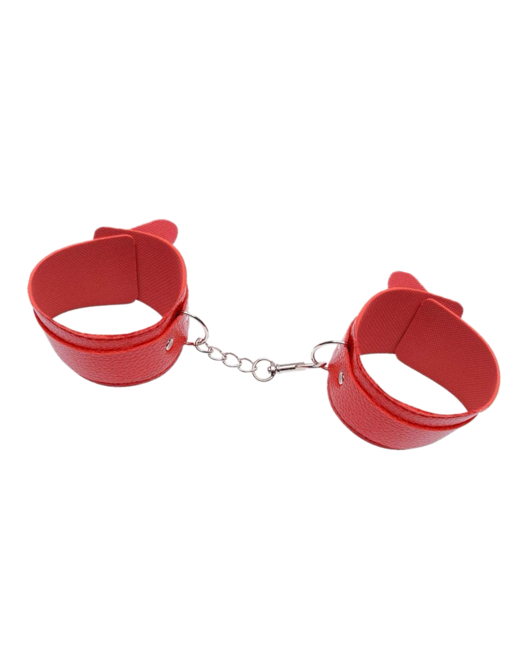 Algema em Couro Sintético na cor Vermelha - Sexy Import