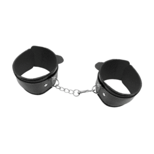 Algema em Couro Sintético na cor Preta - Sexy Import