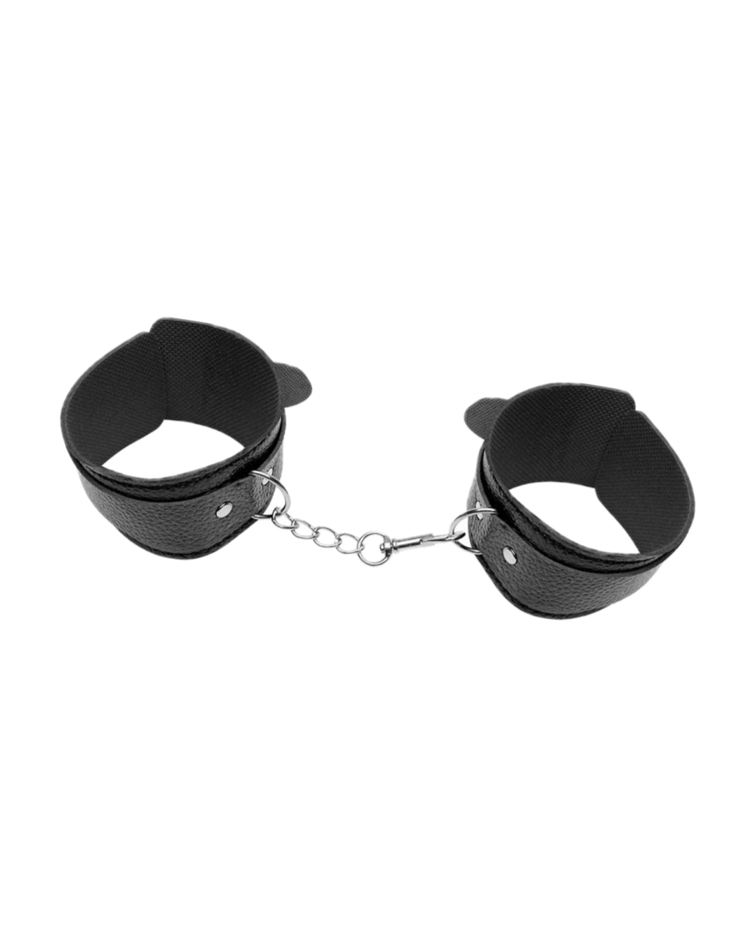 Algema em Couro Sintético na cor Preta - Sexy Import
