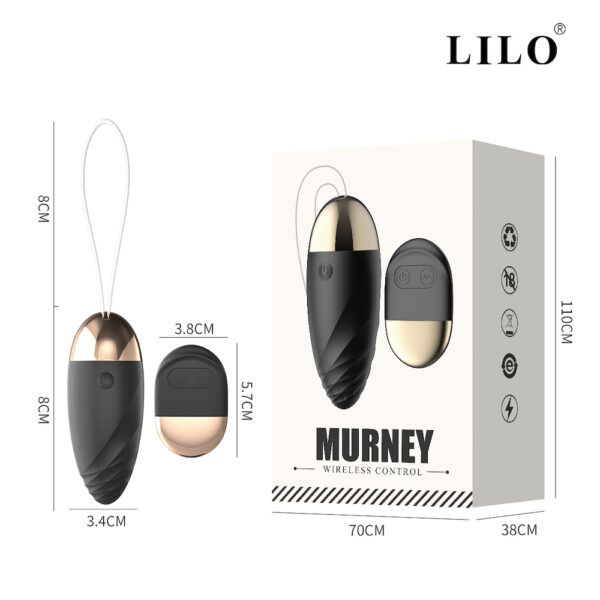 LILO BULLET COM CONTROLE REMOTO E 10 MODOS DE VIBRAÇÕES - Imagem 4