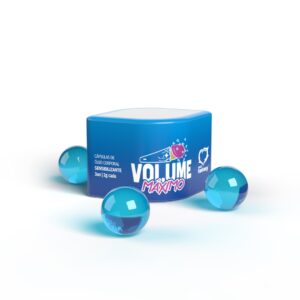 Bolinhas Lubrificantes Funcionais Excitante Masculino 3 unidades Sexy Fantassy VOLUME MÁXIMO