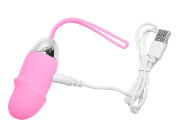 Vibrador Bullet em Formato de Glande na cor Rosa com Controle sem Fio e 10 Modos de Vibração - Imagem 3