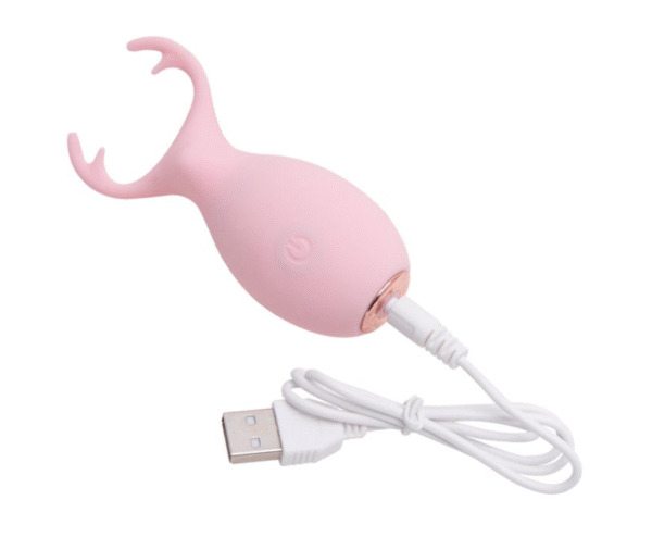 Mini Vibrador em Formato de Veado na cor Rosa com 10 Modos de Vibração - DEER - Imagem 6