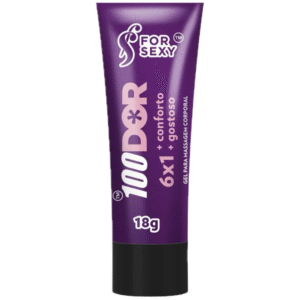 Gel Funcional Anestésico Anal Unissex 18g For 100 Dor 6x1