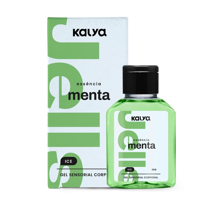 Gel Térmico Beijável Unissex 35g Kalya JELLS MENTA