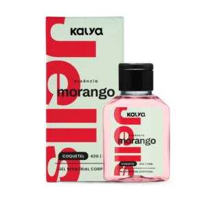 Gel Térmico Beijável Unissex 35gg Kalya JELLS COQUETEL MORANGO