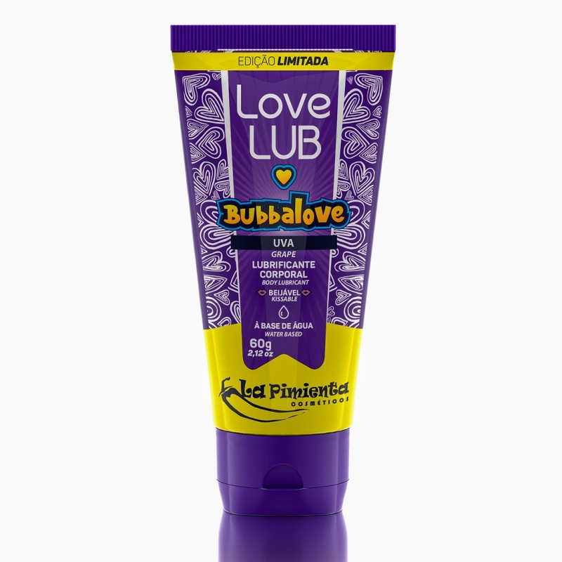 Lubrificante Love Lub Bubbalove 60g La Pimienta UVA