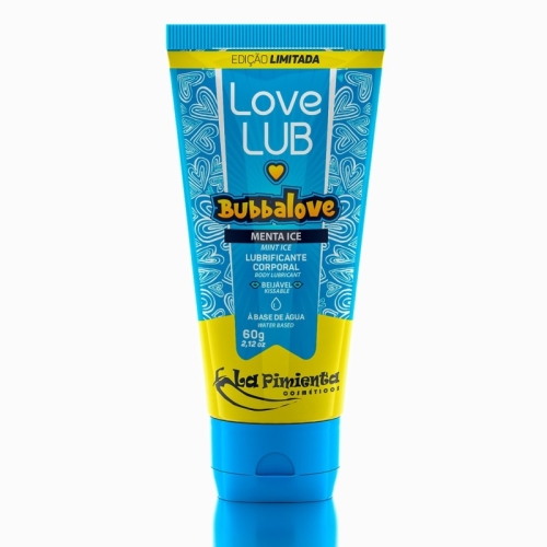 Lubrificante Love Lub Bubbalove 60g La Pimienta ICE MENTA