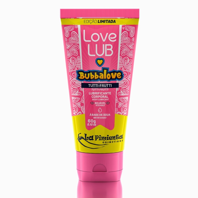 Lubrificante Love Lub Bubbalove 60g La Pimienta TUTTI-FRUTTI