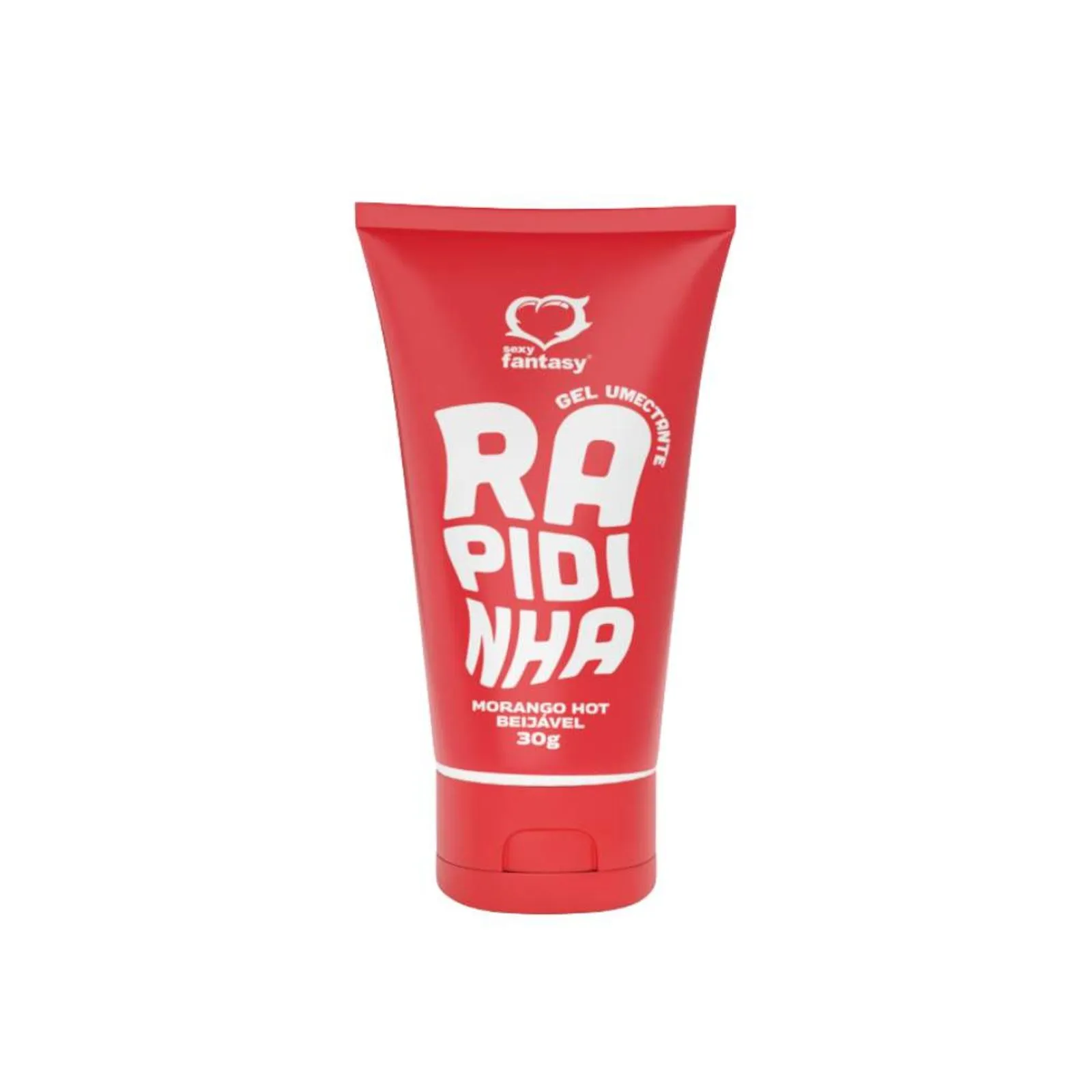 Lubrificante Térmico Beijável Rapidinha 30g Sexy Fantasy MORANGO