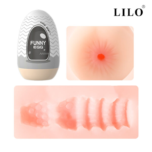 FUNNY EGG MASTURBADOR CYBERSKIN - ANUS - Imagem 2