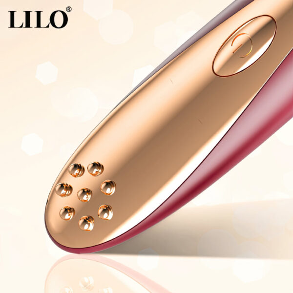 Vibrador com Autoaquecimento na cor Vermelha e 10 Modos de Vibração - Imagem 3