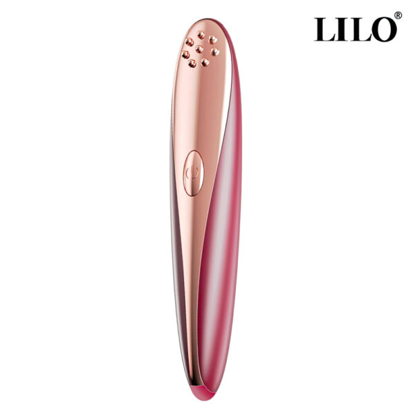 Vibrador com Autoaquecimento na cor Vermelha e 10 Modos de Vibração