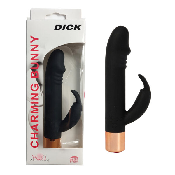APHRODISIA MINI VIBRADOR COM ESTIMULADOR DE CLITÓRIS COM 7 MODOS DE VIBRAÇÃO