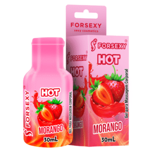 Gel Beijável 30ml For Sexy MORANGO HOT