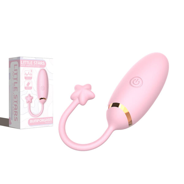 BULLET ESTIMULADOR PONTO G E CLITÓRIS COM CONTROLE POR APLICATIVO LITTLE STARS