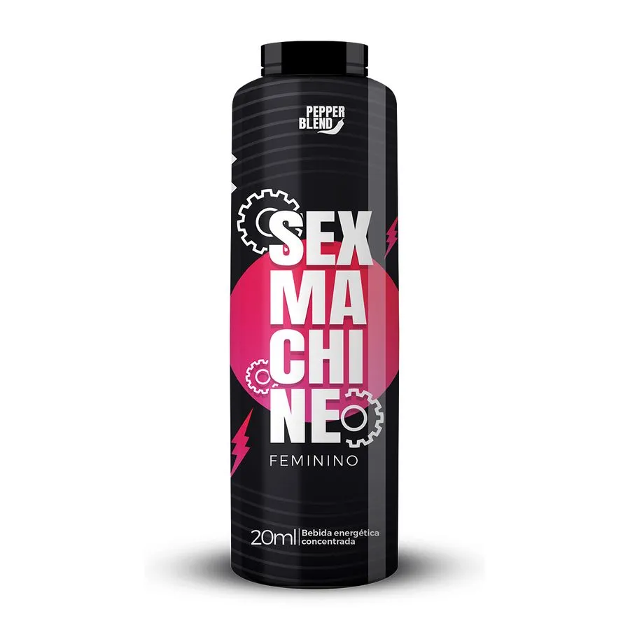 Energético Sex Machine 20ml Pepper Blend - FEMININO