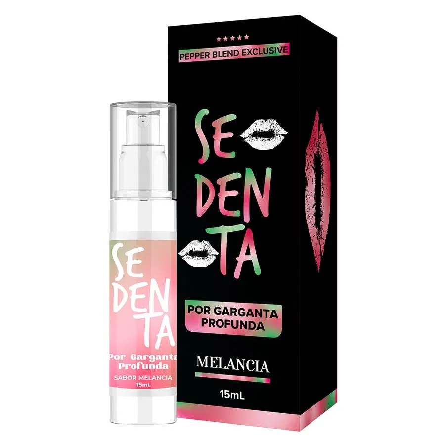 Spray Dessensibilizante Bucal Sedenta por Garganta Profunda 15ml Pepper Blend - MELANCIA