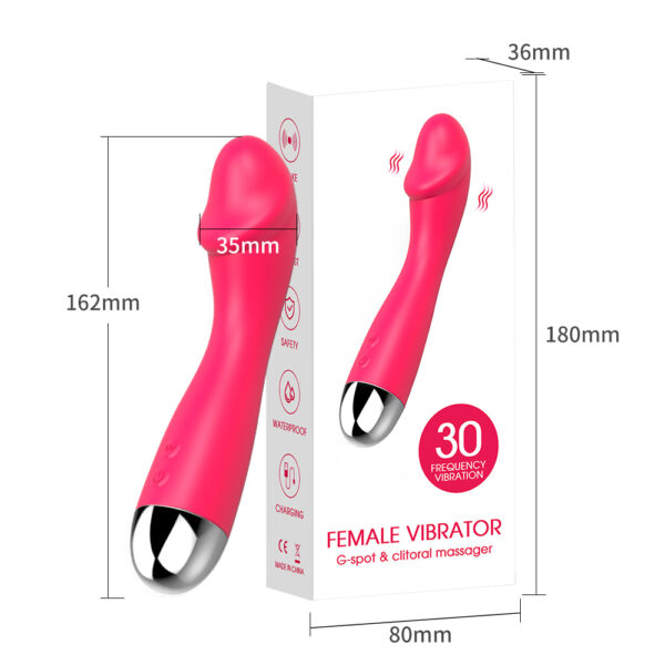 VIBRADOR PONTO G EM FORMATO DE PÊNIS COM 30 MODOS DE VIBRAÇÃO - Imagem 6