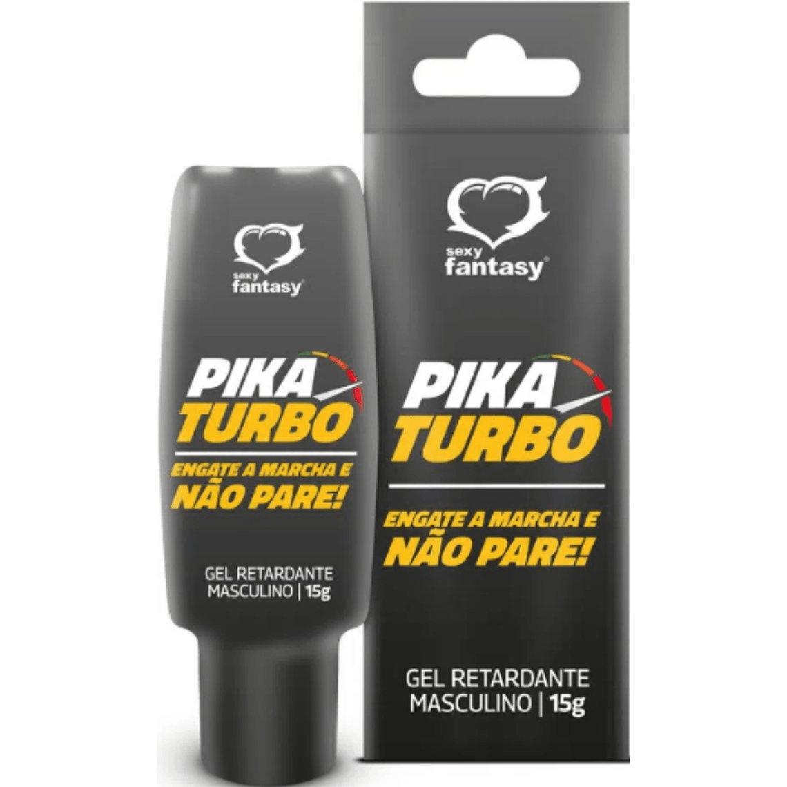 Gel Funcional Retardante Masculino 15g Sexy Fantasy PIKA TURBO