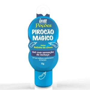 Gel Funcional Térmico Beijável Excitante Masculino 15g Intt PIROCÃO MÁGICO