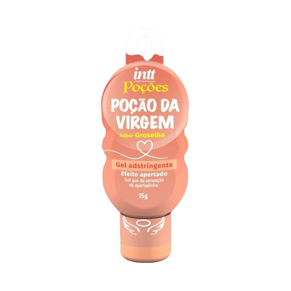 Gel Funcional Beijável Adstringente Feminino 15g Intt POÇÃO DA VIRGEM
