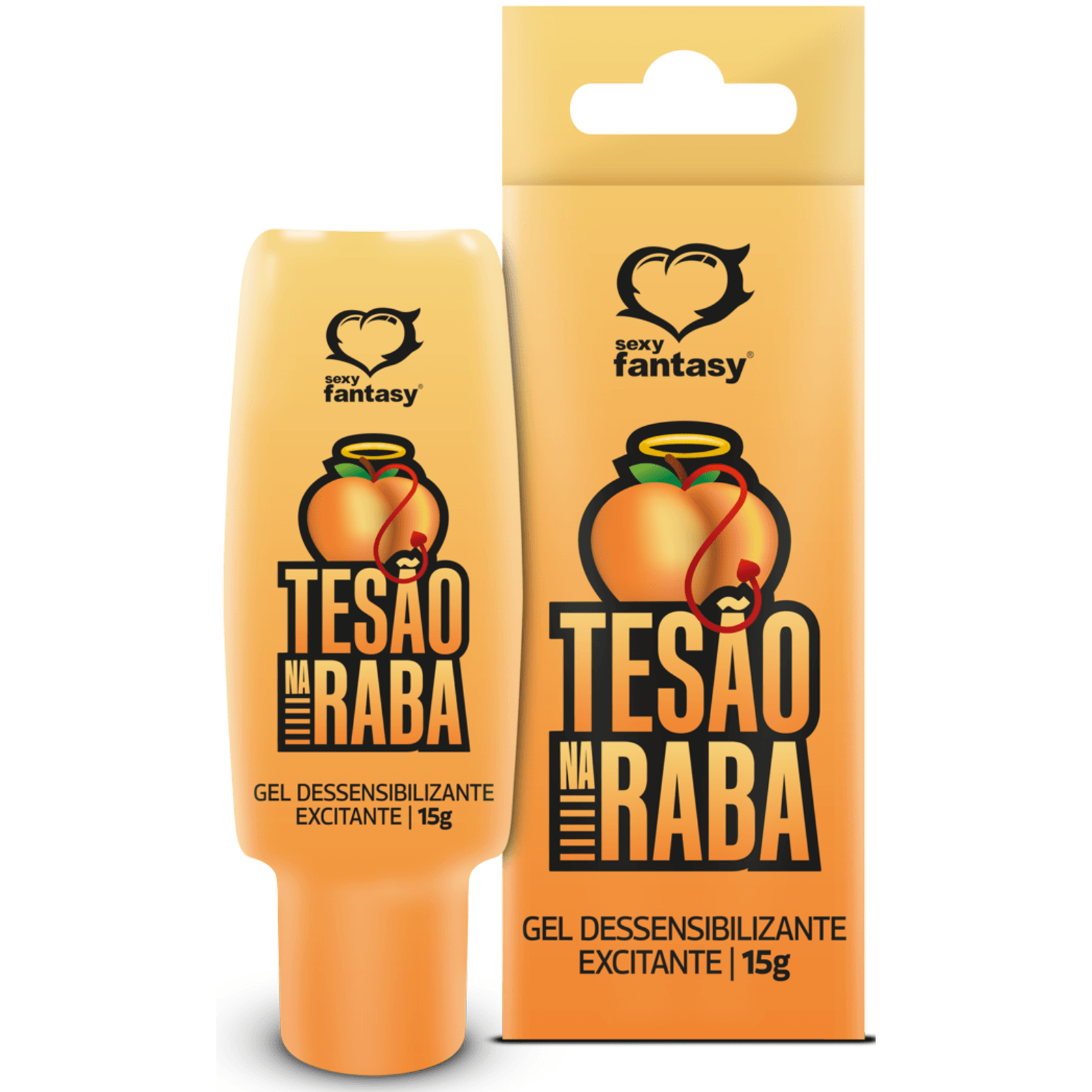 Gel Funcional Dessensibilizante Anal Unissex 15g Sexy Fantasy TESÃO NA RABA