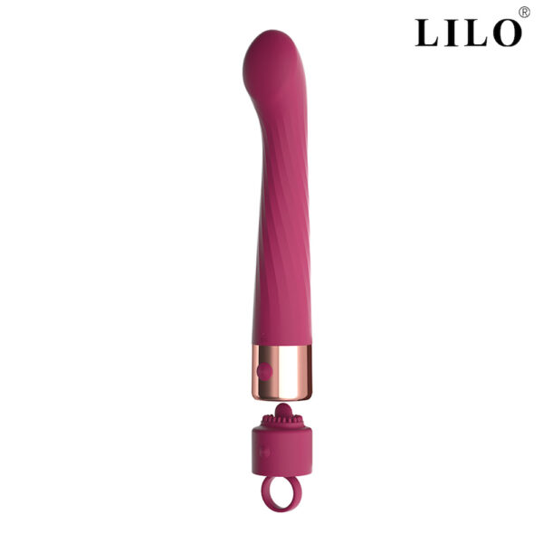 LILO KIT VIBRADOR PONTO G COM 10 MODOS DE VIBRAÇÃO E ANEL ESTIMULADOR - Imagem 7