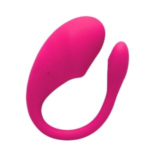 Vibrador Ponto G com Controle por Aplicativo na cor Rosa e 9 Modos de Vibração - DELI